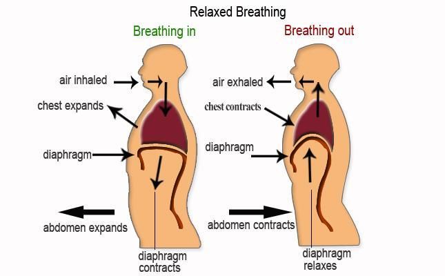 breath in and out exercise
