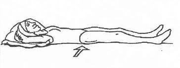 Image result for isometric glute exercise in lying down images