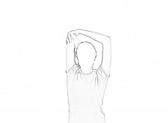 triceps stretch